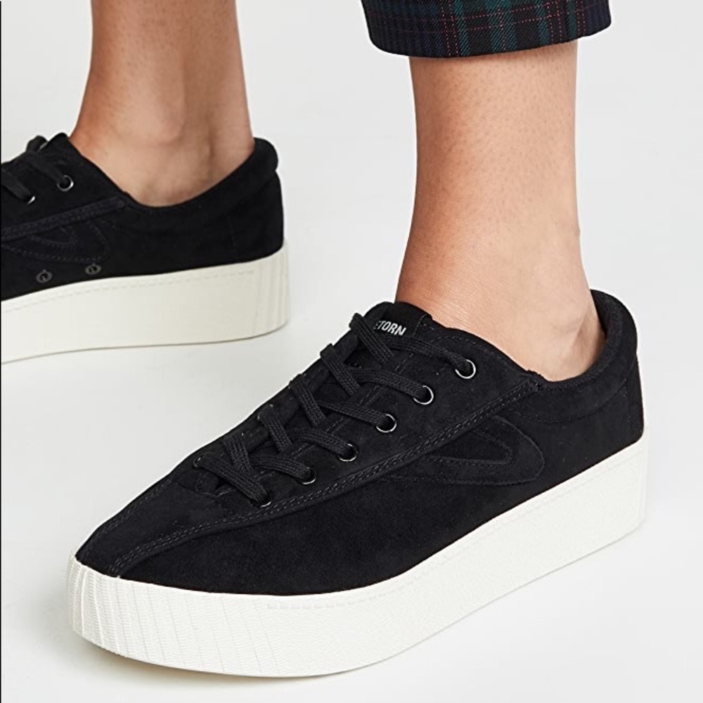 NIB Tretorn Nylite Suede Platform Classic …